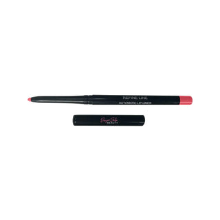 Bonjour Babe Beauty Automatic Lip Liner - Beach Babe - Scarlet - Long-Lasting, Creamy Formula