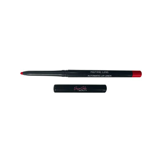 Bonjour Babe Beauty Automatic Lip Liner - Scarlet - Long-Lasting, Creamy Formula