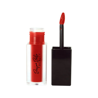 Bonjour Babe Beauty Matte Lip Stain - True Crimson | Long-Lasting, Hydrating Lip Color with a Velvet Finish