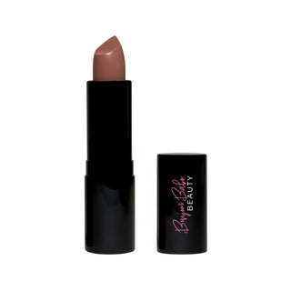Bonjour Babe Beauty Luxury Cream Lipstick - Naughty Nude | Hydrating, High-Pigment Lip Color with a Satin Finish