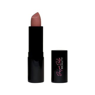 Bonjour Babe Beauty Luxury Cream Lipstick - Lustrous Latte | Hydrating, High-Pigment Lip Color with a Satin Finish