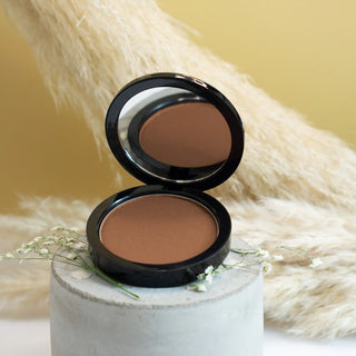 Bonjour Babe Beauty Bronzer Caramel | Matte Natural Bronzer for a Sun-Kissed Glow