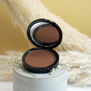 Bonjour Babe Beauty Bronzer Pecan | Matte Natural Bronzer for a Sun-Kissed Glow