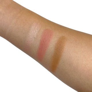 Bonjour Babe Beauty Pro Cheek Palette Curious | 3-in-1 Contour, Blush & Highlighter Palette