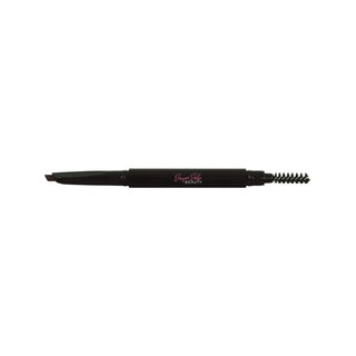 Bonjour Babe Beauty Automatic Eyebrow Pencil - Charcoal | Dual-Tip Brow Definer for Natural-Looking Brows