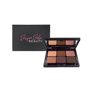 Bonjour Babe Beauty Eyeshadow Palette - Sweet Almond | 6 High Pigmented Shades for Everyday Glam