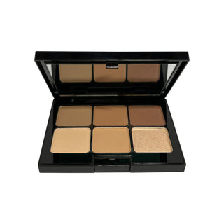 Bonjour Babe Beauty Eyeshadow Palette - La Creme | 6 High Pigmented Shades for Everyday Glam